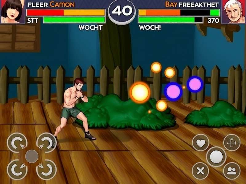 Intense battle in Nutmeg Fighter Supreme Nutmeg Fighter Supreme Gameplay Screenshot
